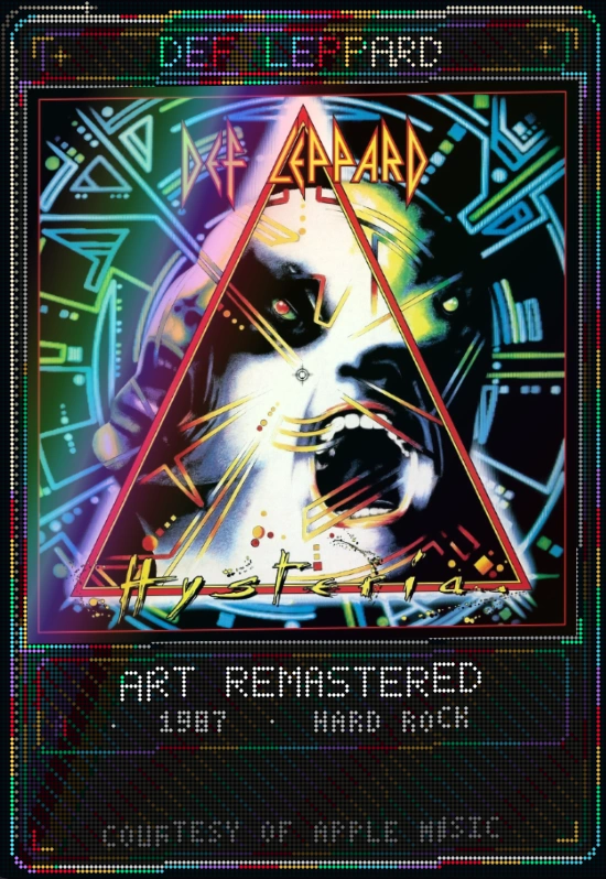 LowOrbit: a holo song card with a remastered album cover and the ART REMASTERED badge