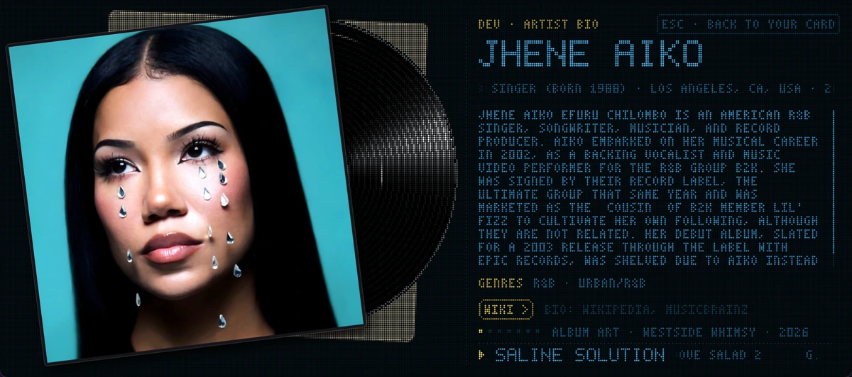 LowOrbit: Artist bio page