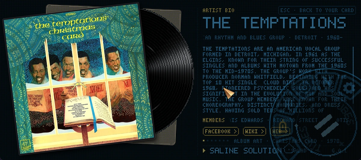 LowOrbit: Artist bio page for a group