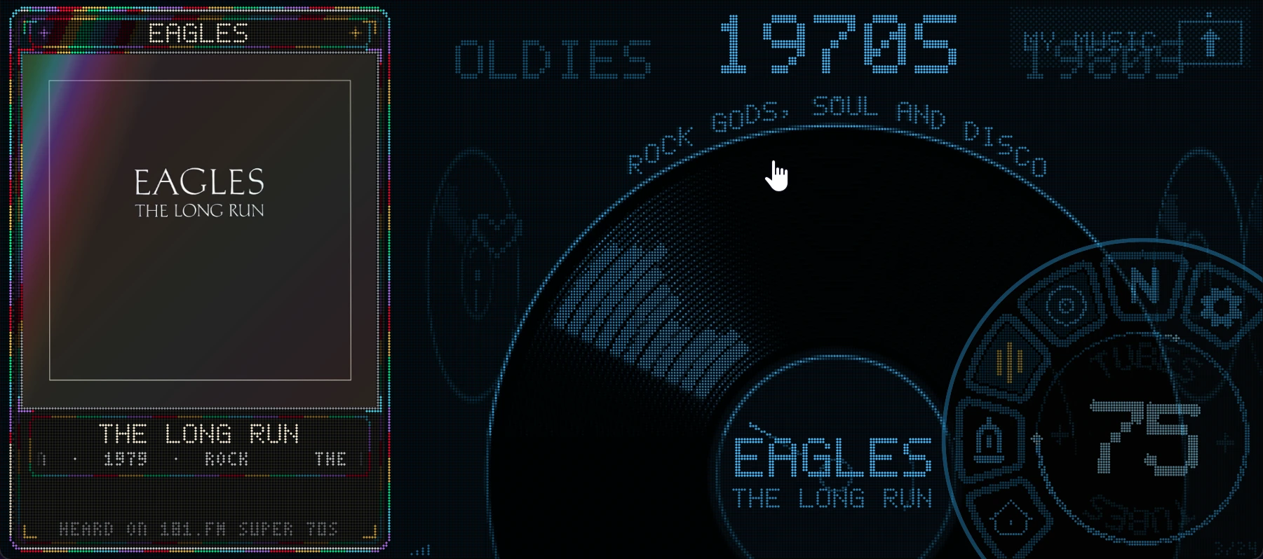LowOrbit stations shelf: 1970s: rock gods, soul and disco