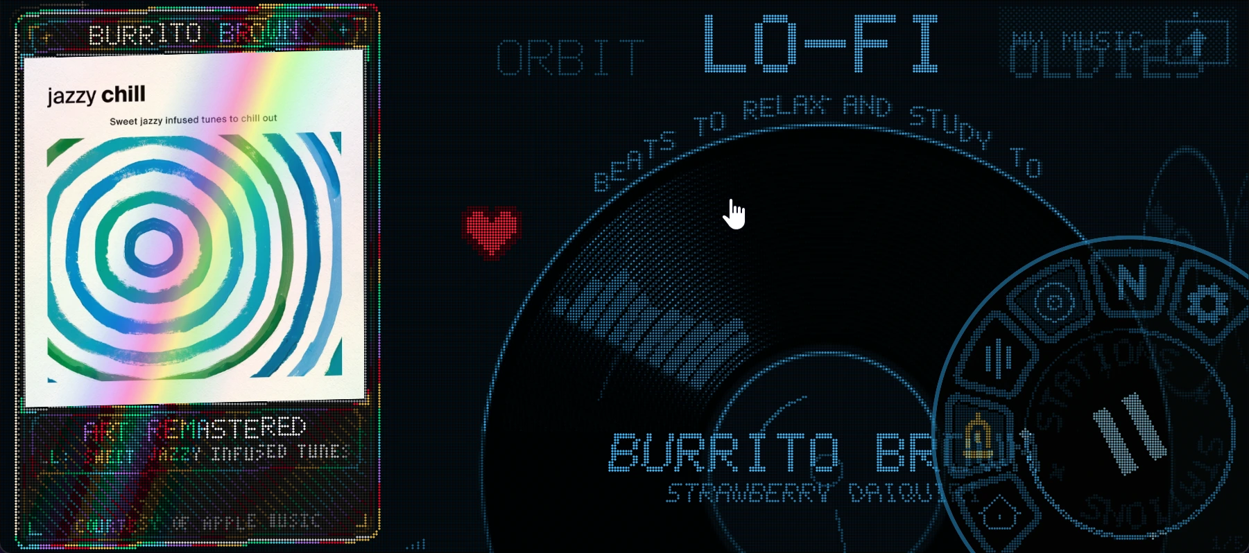 LowOrbit stations shelf: Lo-fi: beats to relax and study to