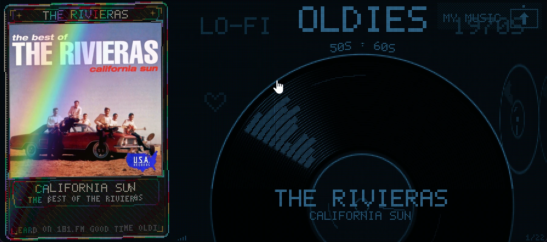 LowOrbit stations shelf: Oldies: the 50s and 60s