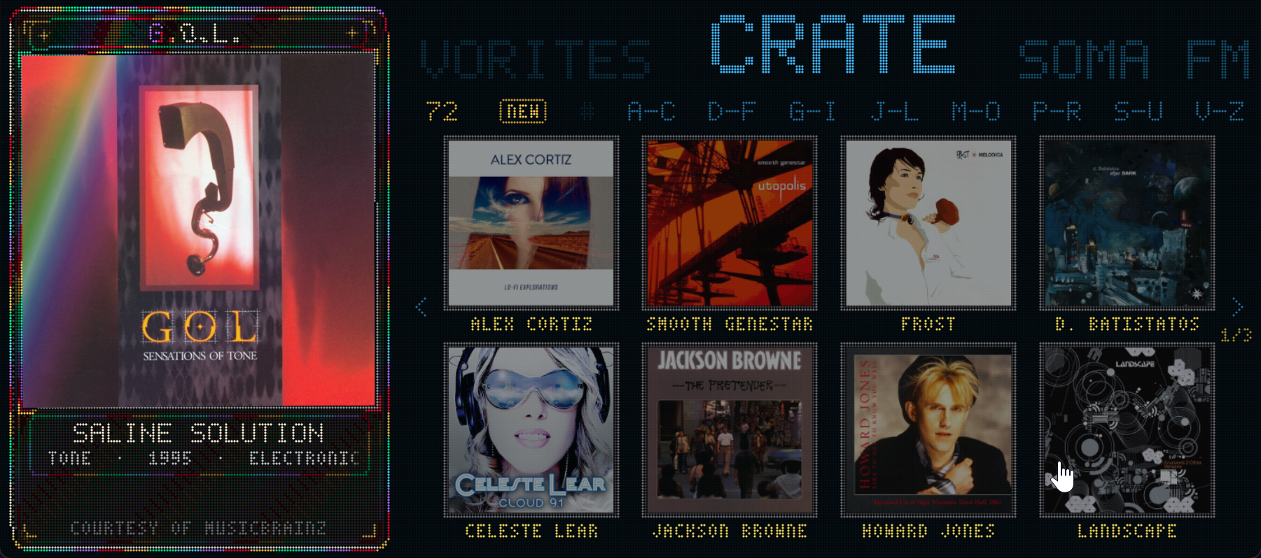 LowOrbit: the crate of collected cards